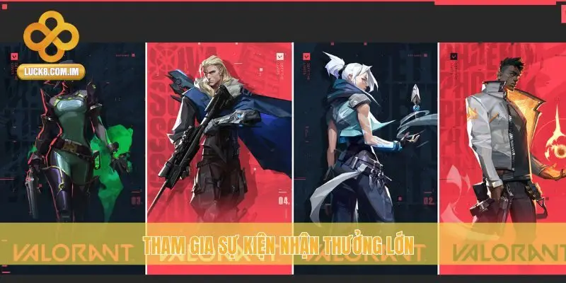 Tham gia sự kiện nhận thưởng lớn